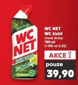 Kaufland WC NET WC čistič nabídka