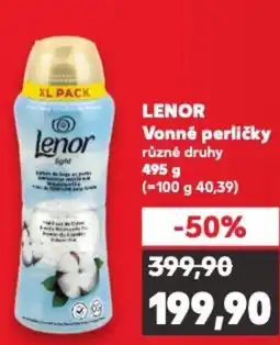 Kaufland LENOR Vonné perličky nabídka