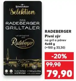 Kaufland RADEBERGER Pivní sýr nabídka