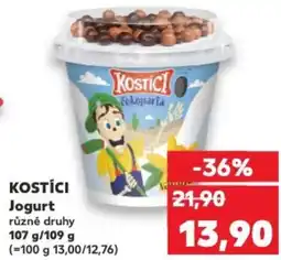 Kaufland KOSTÍCI Jogurt nabídka