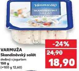 Kaufland VARMUŽA Skandinávský salát nabídka
