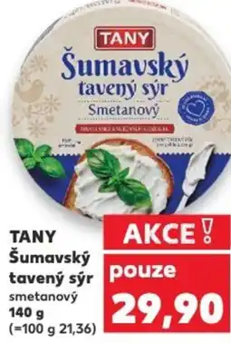 Kaufland TANY Šumavský tavený sýr nabídka