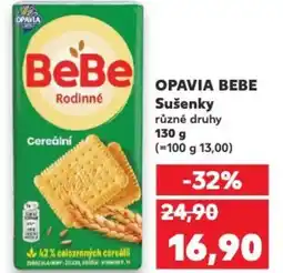 Kaufland OPAVIA BEBE Sušenky nabídka