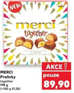 Kaufland MERCI Pralinky together nabídka