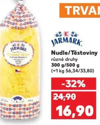Kaufland Nudle/Těstoviny nabídka