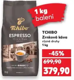 Kaufland TCHIBO Zrnková káva nabídka