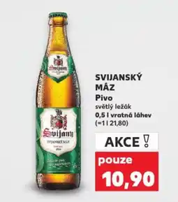 Kaufland SVIJANSKÝ MÁZ Pivo nabídka