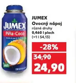 Kaufland JUMEX Ovocný nápoj nabídka