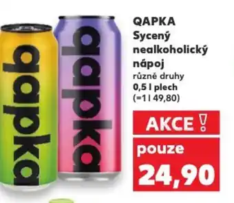 Kaufland QAPKA Sycený nealkoholický парој nabídka