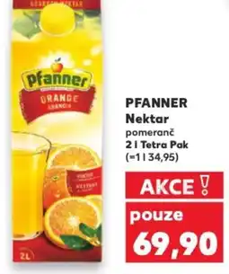 Kaufland PFANNER Nektar nabídka