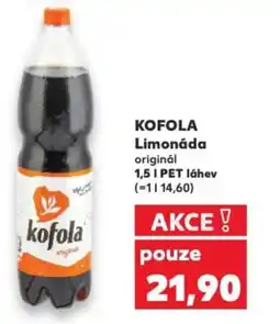 Kaufland KOFOLA Limonáda nabídka