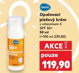 Kaufland Bevola Opalovací pleťový krém nabídka