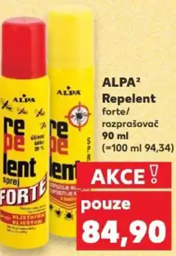 Kaufland ALPA² Repelent nabídka