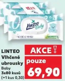 Kaufland LINTEO Vlhčené ubrousky nabídka