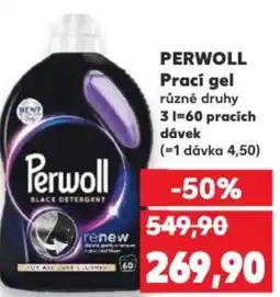 Kaufland PERWOLL Prací gel nabídka