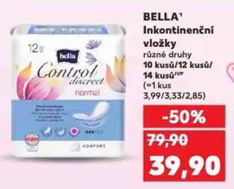 Kaufland BELLA Inkontinenční vložky nabídka