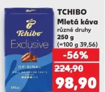 Kaufland TCHIBO Mletá káva nabídka