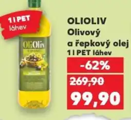 Kaufland OLIOLIV Olivový a řepkový olej nabídka