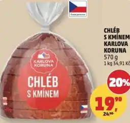 Penny Market Chléb s kmínem karlova koruna nabídka