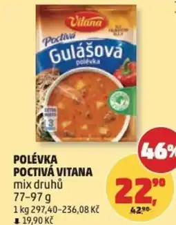 Penny Market Polévka poctivá vitana nabídka