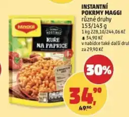 Penny Market Instantní pokrmy maggi nabídka
