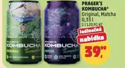 Penny Market Prager's kombucha nabídka