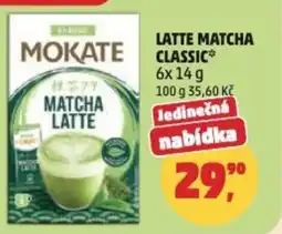 Penny Market Latte matcha classic nabídka
