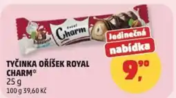 Penny Market Tyčinka oříšek royal charm nabídka