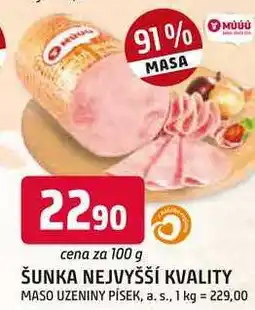 Trefa ŠUNKA NEJVYŠŠÍ KVALITY nabídka