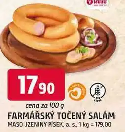 Trefa FARMÁŘSKÝ TOČENÝ SALÁM nabídka