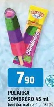 Trefa POLÁRKA SOMBRERO 45 ml borůvka, malina nabídka