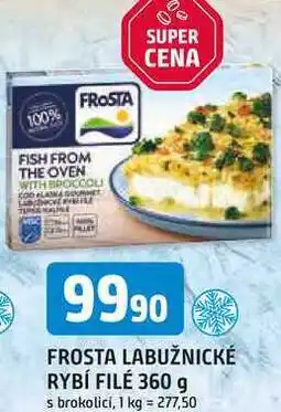 Trefa FROSTA LABUŽNICKÉ RYBÍ FILÉ 360 g s brokolicí nabídka