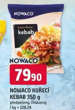 Trefa NOWACO KUŘECÍ KEBAB 350 g předpečený, chlazený nabídka