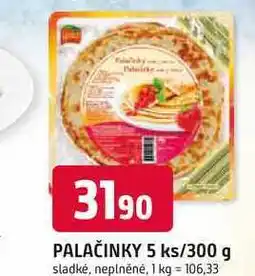 Trefa PALAČINKY 5 ks/300 g sladké nabídka