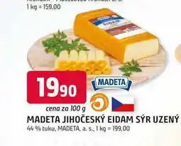 Trefa MADETA JIHOČESKÝ EIDAM SÝR UZENÝ 44% tuku nabídka