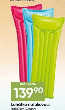 Hruška Lehátko nafukovací 183x69 cm nabídka