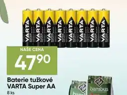 Hruška Baterie tužkové VARTA Super AA 8 ks nabídka