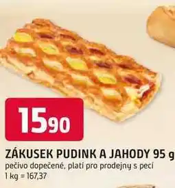 Trefa ZÁKUSEK PUDINK A JAHODY nabídka