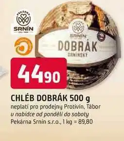 Trefa CHLÉB DOBRÁK nabídka