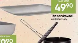 Hruška Tác servírovací 33x18x2 cm Latte nabídka