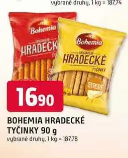 Trefa BOHEMIA HRADECKÉ TYČINKY nabídka