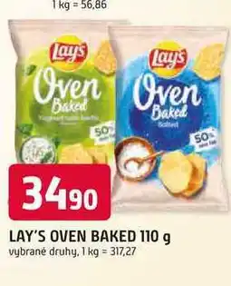 Trefa LAY'S OVEN BAKED nabídka