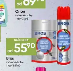 Hruška Bros vybrané druhy nabídka