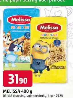 Trefa MELISSA 400 g Dětské těstoviny nabídka