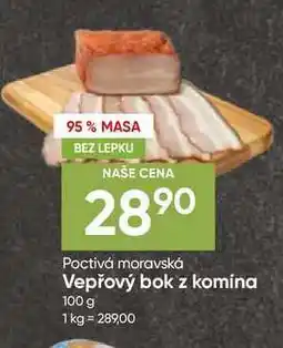 Hruška Poctivá moravská Vepřový bok z komína nabídka