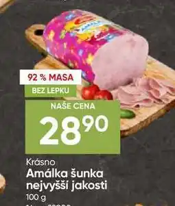 Hruška Krásno Amálka šunka nejvyšší jakosti nabídka