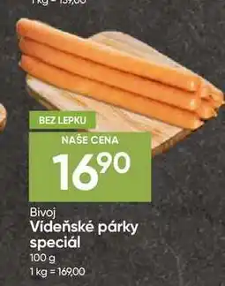 Hruška Vídeňské párky speciál nabídka