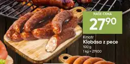 Hruška Klobása z pece nabídka