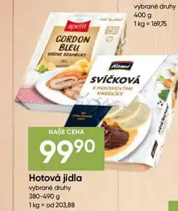 Hruška Hamé Hotová jídla vybrané druhy nabídka