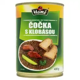 Hruška Hamé Čočka s klobásou 400g nabídka